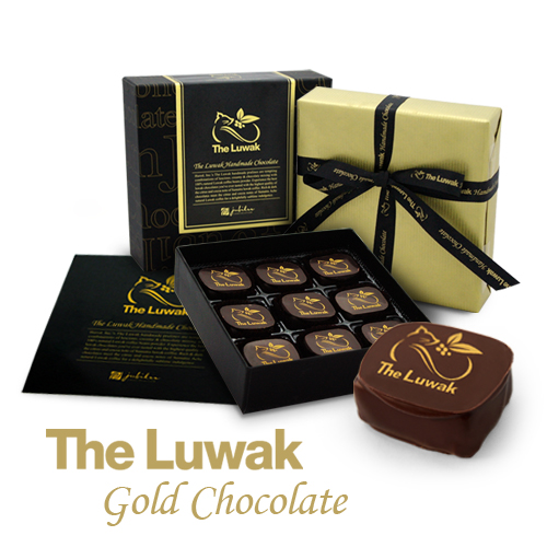 [루왁초콜릿] Luwak Gold Chocolate 루왁커피가 함유된 수제 초콜릿/루왁커피/화이트데이/선물/수제/초콜렛